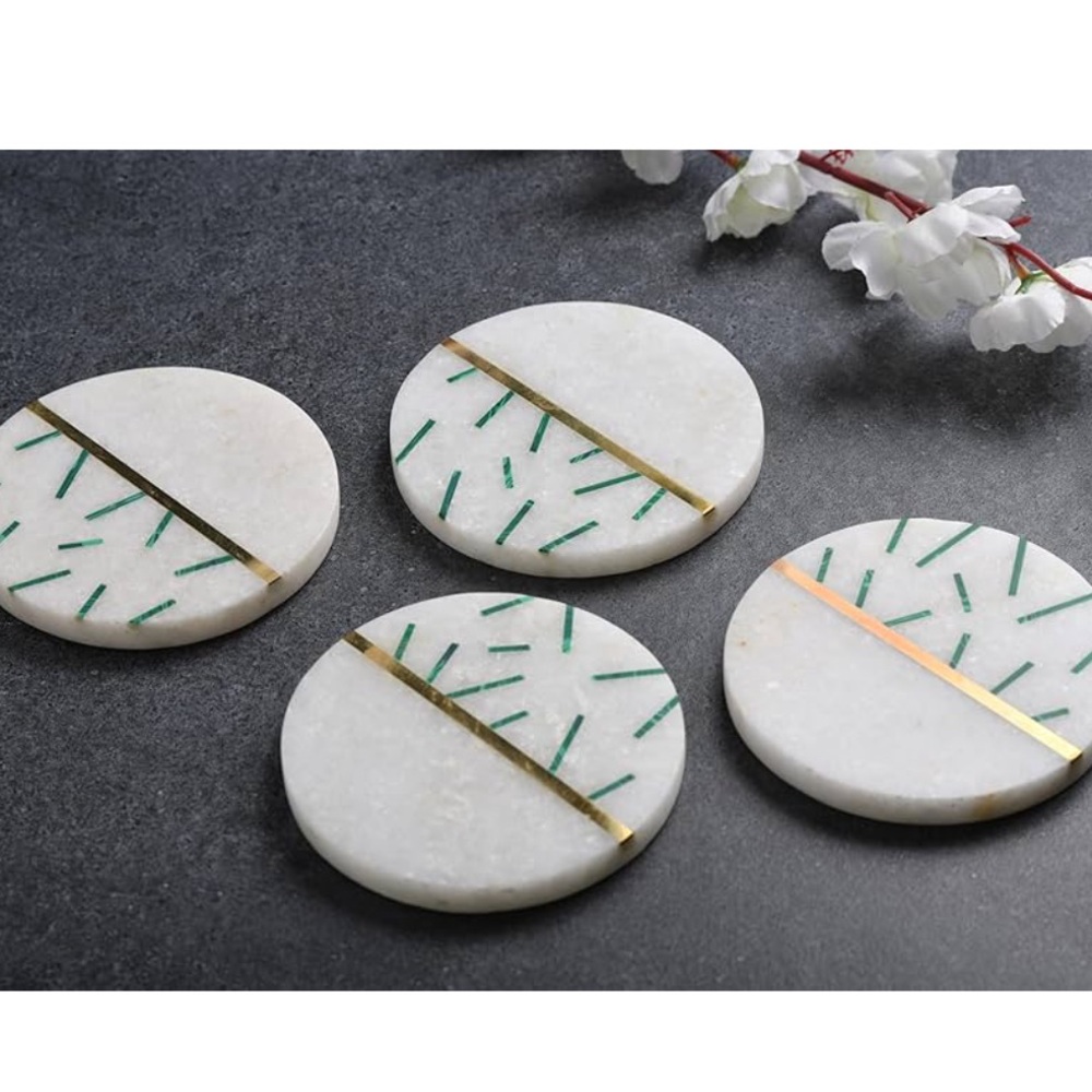Marble Coasters Set of 4